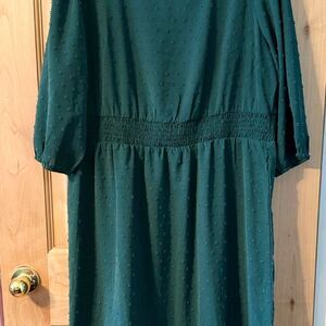 Women's Green Plus Size Party Dress